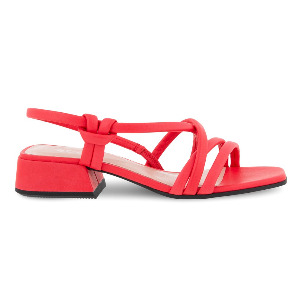 Womens Sandals - ECCO Elevate Squared - Red - 2894UPDAL